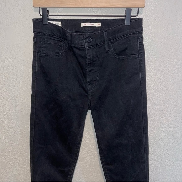 Levi’s 720 Super Skinny Washed Black Jeans - Picture 5 of 9